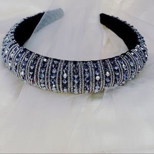 Silver Rhinestone Headband
